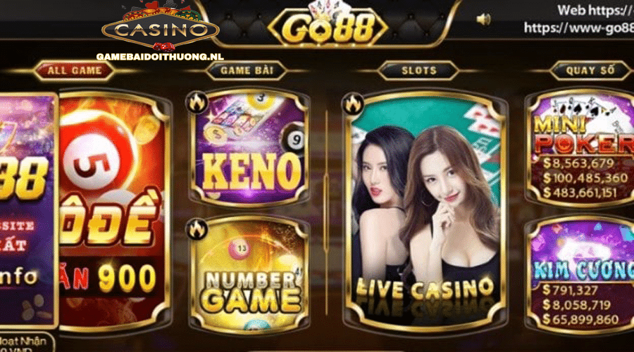 Live Casino trong cổng game Go88